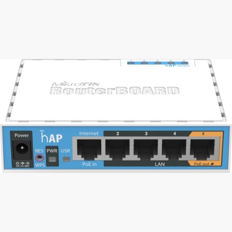 Access Point|MIKROTIK|IEEE 802.11b|IEEE 802.11g|IEEE 802.11n|1xUSB 2.0|5x10/100M|RB951UI-2ND