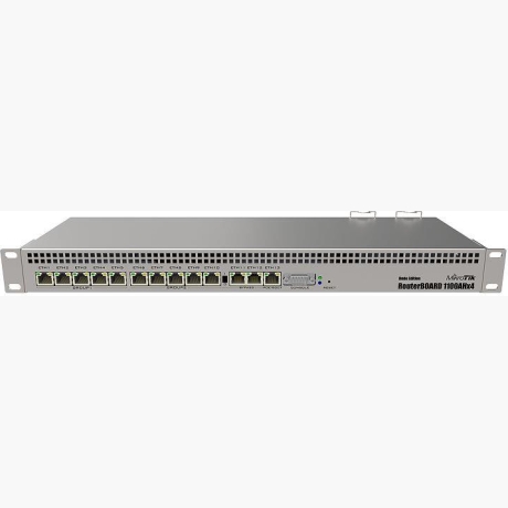 NET ROUTER 10/100/1000M 13PORT/DUDE RB1100DX4 MIKROTIK