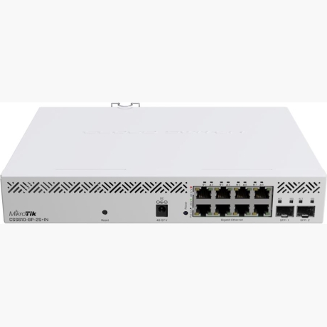Switch|MIKROTIK|8x10Base-T / 100Base-TX / 1000Base-T|2xSFP+|CSS610-8P-2S+IN