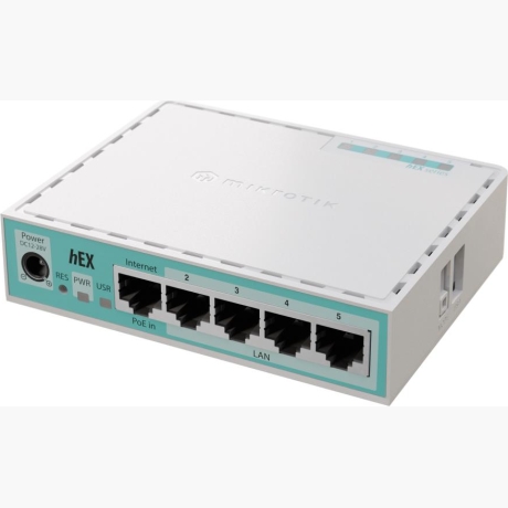 NET ROUTER 10/100/1000M 5P HEX/E50UG MIKROTIK