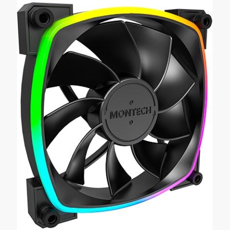 CASE FAN 120MM/RX120 PWM BLACK MONTECH