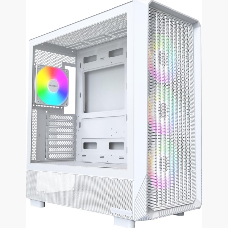 Case|MONTECH|X5|MidiTower|Case product features Transparent panel|Not included|Colour White|X5(W)