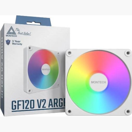 CASE FAN 120MM/GF120 V2 ARGB PWM (W) MONTECH