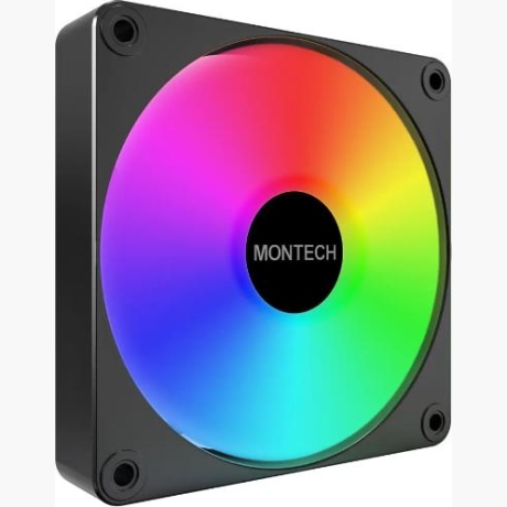 CASE FAN 120MM GF120R V2/ARGB PWM 3I1 (B) MONTECH