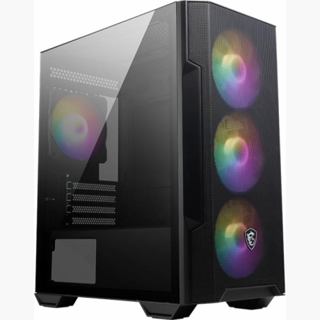 Case|MSI|MAG FORGE M100R|Micro|Not included|MicroATX|MiniITX|Colour Black|MAGFORGEM100R