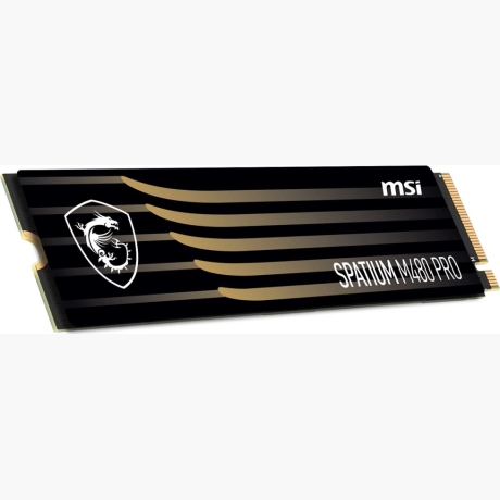 SSD|MSI|SPATIUM M480 PRO|1TB|M.2|PCIe Gen4|NVMe|3D NAND|Write speed 6000 MBytes/sec|Read speed 7400 MBytes/sec|2.15mm|TBW 700 TB|MTBF 1600000 hours|S78-440L1G0-P83