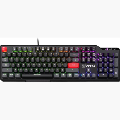 KEYBOARD GAMING BLACK ENG/VIGOR GK41 DUSK LR US MSI