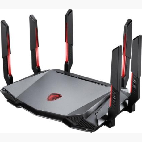 Wireless Router|MSI|Wireless Router|6600 Mbps|IEEE 802.11a|IEEE 802.11b|IEEE 802.11g|IEEE 802.11n|IEEE 802.11ac|IEEE 802.11ax|USB 3.0|4x10/100/1000M|1x2.5GbE|LAN  WAN ports 1|GRAXE66