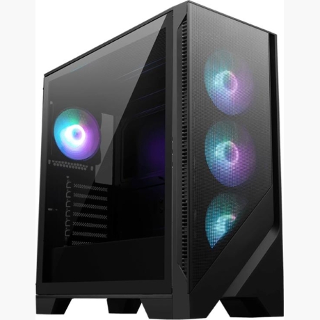 Case|MSI|MAG FORGE 321R AIRFLOW|MidiTower|Case product features Transparent panel|ATX|MicroATX|MiniITX|Colour Black|MAGFORGE321RAIRFLOW