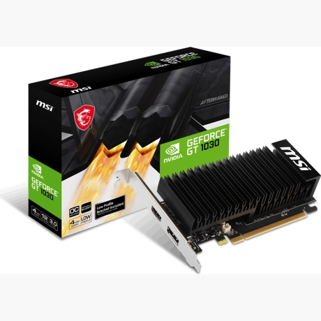 Graphics Card|MSI|4 GB|DDR4|64 bit|GPU 1430 MHz|1xHDMI|1xDisplayPort|GT10304GHD4LPOC
