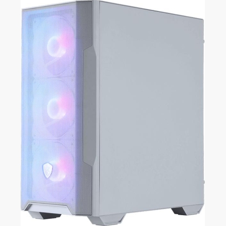 Case|MSI|MAG FORGE M100R / WHITE|Micro|Not included|MicroATX|MiniITX|Colour White|MAGFORGEM100RWHITE