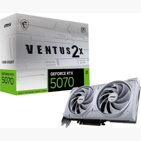 Graphics Card|MSI|NVIDIA|GeForce RTX 5070|12 GB|GDDR7|192 bit|PCI Express 5.0|Active|RTX507012GVEN2XOCWHI