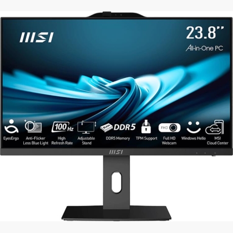 Monoblock PC|MSI|PRO|AP241P 14M|Business|All in One|CPU Core i5|i5-14400|2500 MHz|Screen 23.8"|RAM 16GB|DDR5|5600 MHz|SSD 500GB|Graphics card Intel UHD Graphics|Integrated|Colour Black|PROAP242P14M-892XEU