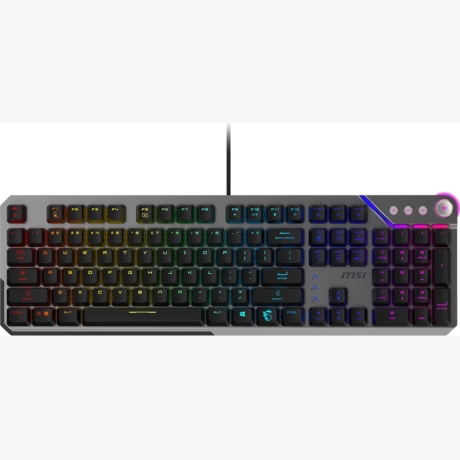 KEYBOARD GAMING BLACK US/STRIKE 600 SILENT MSI