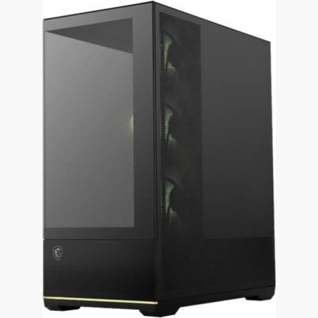 Case|MSI|MAG PANO 110R PZ|MidiTower|Case product features Transparent panel|Not included|Colour Black|MAGPANO110RPZ