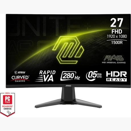 LCD Monitor|MSI|MAG 276CXF|27"|Curved|Matte|Panel VA|1920x1080|16:9|280 Hz|0.5 ms|Colour Black|MAG276CXF