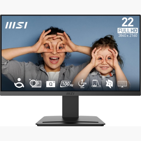 Monitor|MSI|PRO MP223 E2|21.45"|Business|Matte|Panel VA|1920x1080|16:9|100 Hz|1 ms|Colour Black|PROMP223E2