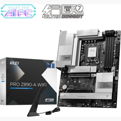 Mainboard|MSI|Intel Z890|LGA1851|ATX|Memory DDR5|Memory slots 4|PROZ890-AWIFI