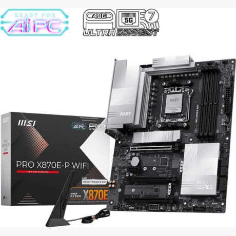 Mainboard|MSI|AMD X870E|SAM5|ATX|Memory DDR5|Memory slots 4|PROX870E-PWIFI
