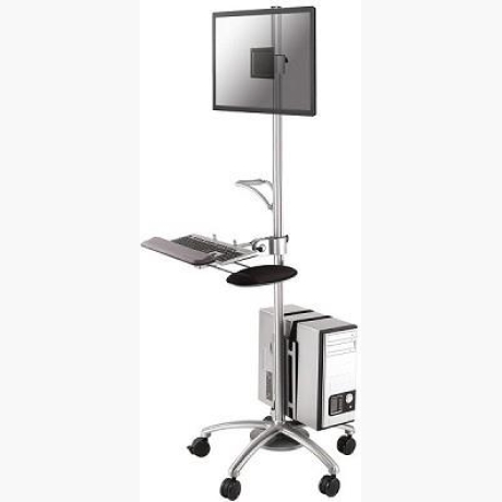 TV SET ACC FLOOR STAND SILVER/FPMA-MOBILE1800 NEOMOUNTS