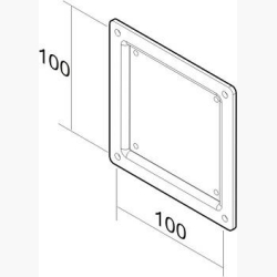 TV SET ACC VESA ADAPTER PLATE/10-30" FPMA-VESA100 NEOMOUNTS