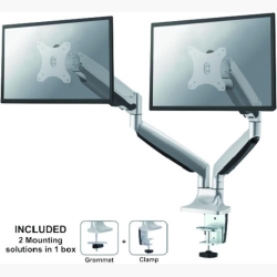 MONITOR ACC DESK MOUNT 10-32"/NM-D750DSILVER NEOMOUNTS