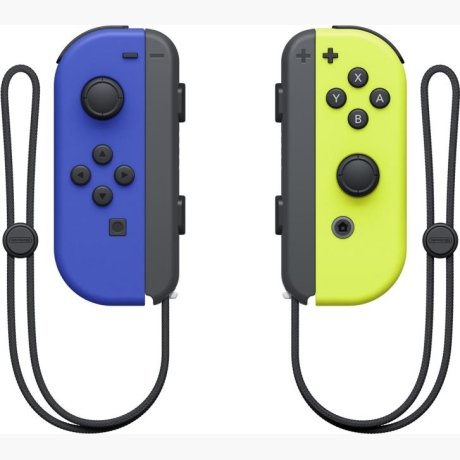 CONSOLE ACC CONTROLLER PAIR/JOY-COM B/Y 10002919 NINTENDO