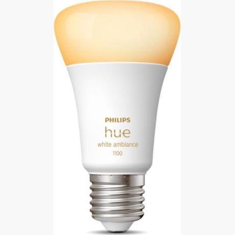 Smart Light Bulb|PHILIPS|Power consumption 8 Watts|Luminous flux 1100 Lumen|4000 K|220V-240V|Bluetooth|929002468401