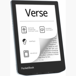 E-Reader|POCKETBOOK|Verse|6"|1024x758|1xUSB-C|Micro SD|Wireless LAN|Blue|PB629-2-WW