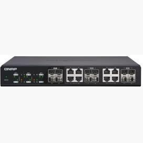 Switch|QNAP|QSW-1208-8C|Desktop/pedestal|Rack|8x10/100/1000BASE-T/SFP combo|4xSFP+|QSW-1208-8C