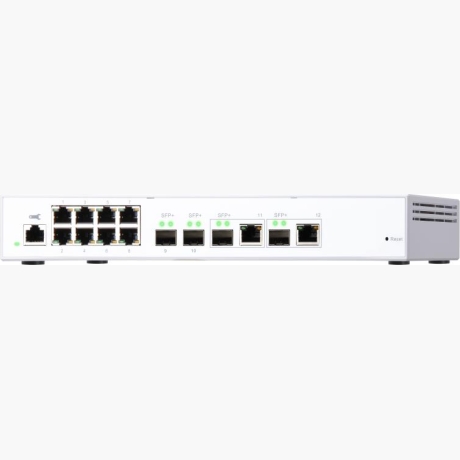 Switch|QNAP|QSW-M408-2C|Type L2|Desktop/pedestal|QSW-M408-2C
