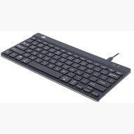 KEYBOARD COMPACT BREAK ENG/BLACK RGOCOUSWDBL R-GO TOOLS