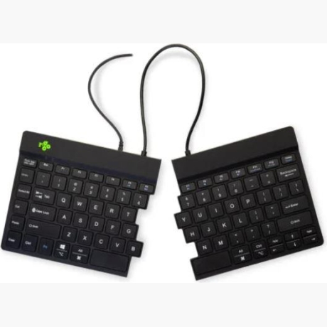 KEYBOARD SPLIT BREAK V2 ENG/BLACK RGOSP-USWIBL R-GO TOOLS