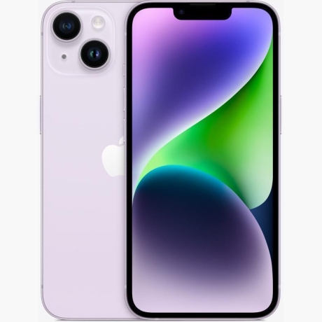 REFURB. PHONE IPHONE 14/128GB PURPLE A GRADE RED