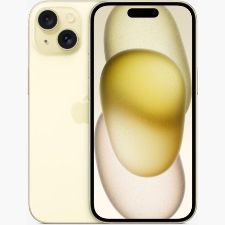 REFURB. PHONE IPHONE 15/128GB YELLOW A GRADE RED
