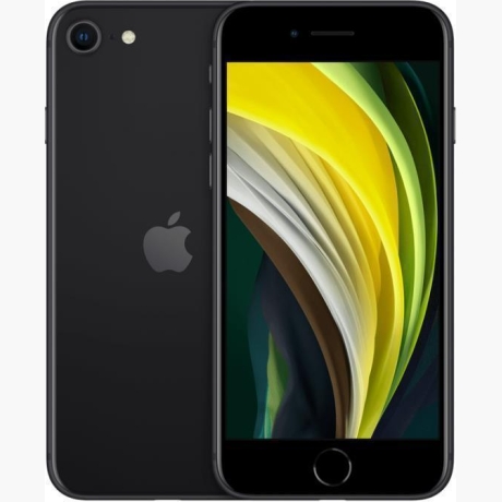 REFURB. PHONE IPHONE SE GEN2/64GB BLACK A GRADE RED