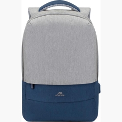 NB CASE ANTI-THEFT 15.6"/7562 GREY/DARK BLUE RIVACASE