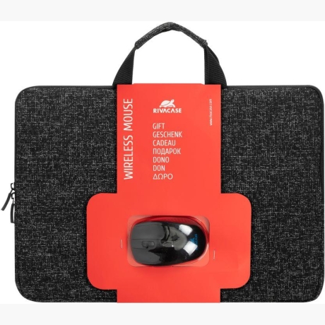 NB SLEEVE ANVIK 15.6" + MOUSE/7916 BLACK RIVACASE