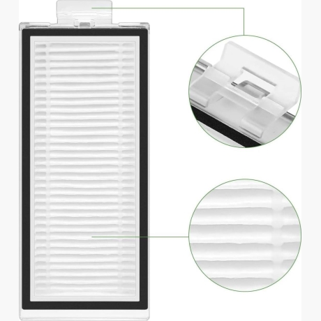 Vacuum Cleaner Accessory|ROBOROCK|Water Tank Filter|For C10/E20/E25/E35/S50/S51/S55/E45/S60/S61/S65/S45/S60 Pure/S65 Pure/E50/E55/Q55 Pro/Q55 Pro+|8.02.0063