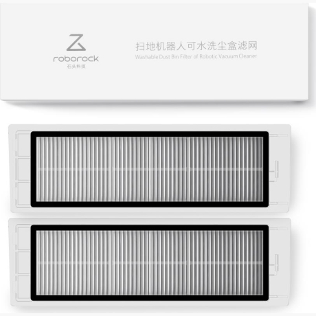 Product|ROBOROCK|Washable Dustbin Filter|Washable Dustbin Filter 2-pack|For S5 White/S5 White/S5 Black/E4 Black/S6 White/S6 White/S6 Black/S4 Black/S5 White Max/S5 Black Max/S6 White Pure/S6 Black Pure/S6 Black MaxV/E5 White/E5 Black/Q5 Black|8.02.0058
