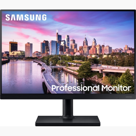 LCD Monitor|SAMSUNG|T45F|24"|Business|Panel IPS|1920x1200|16:10|75Hz|Speakers|Swivel|Pivot|Height adjustable|Tilt|Colour Black|LF24T450GYUXEN