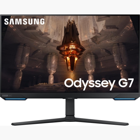 LCD Monitor|SAMSUNG|S32BG700EU|32"|Gaming/Smart/4K|Panel IPS|3840x2160|16:9|144Hz|1 ms|Speakers|Swivel|Pivot|Height adjustable|Tilt|Colour Black|LS32BG700EUXEN