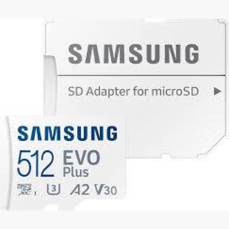 MEMORY MICRO SDXC EVO+ 512GB/V30 W/A MB-MC512SA/EU SAMSUNG