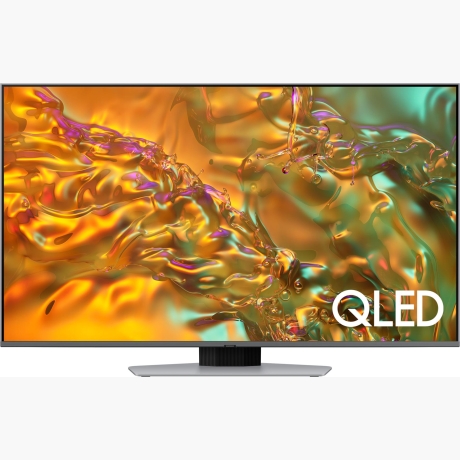 TV Set|SAMSUNG|85"|4K/Smart|QLED|3840x2160|Wireless LAN|Bluetooth|Tizen|Silver|QE85Q80DATXXH