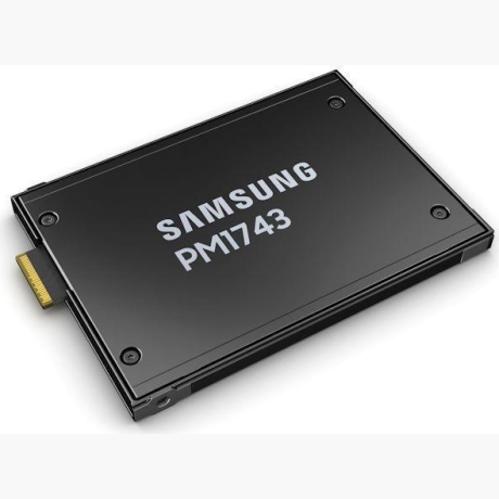 SSD|SAMSUNG|SSD series PM1743|15.36TB|PCIe Gen5|NVMe|NAND flash technology TLC|Write speed 7100 MBytes/sec|Read speed 14000 MBytes/sec|Form Factor E3.S|MTBF 25000000 hours|MZ3LO15THBLA-00A07