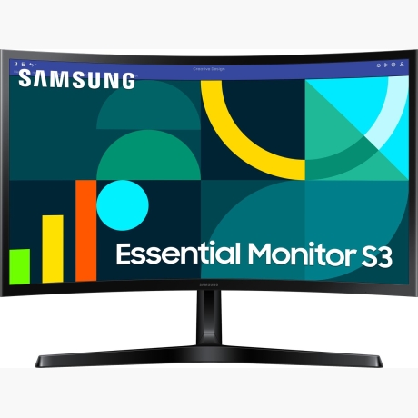 LCD Monitor|SAMSUNG|LS24D366GAUXEN|24"|Business/Curved|Panel VA|1920x1080|16:9|100Hz|4 ms|Tilt|Colour Black|LS24D366GAUXEN