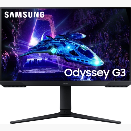 LCD Monitor|SAMSUNG|Odyssey G3|24"|Gaming|Panel VA|1920x1080|16:9|180Hz|Matte|1 ms|Swivel|Pivot|Height adjustable|Tilt|Colour Black|LS24DG300EUXEN