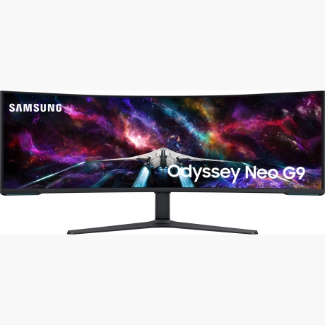 LCD Monitor|SAMSUNG|57"|Gaming/Curved|Swivel|Height adjustable|Tilt|Matte|Panel VA|7680x2160|32:9|240Hz|1 ms|Speakers|Colour Black / White|LS57CG952NUXEN