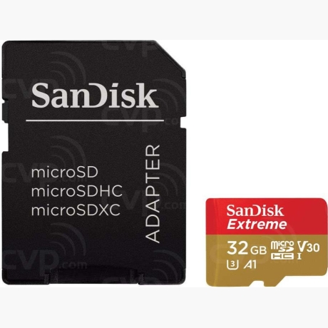 MEMORY MICRO SDHC 32GB UHS-I/W/A SDSQXAF-032G-GN6AA SANDISK