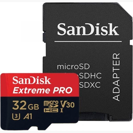 MEMORY MICRO SDHC 32GB UHS-I/W/A SDSQXCG-032G-GN6MA SANDISK